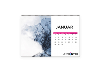 Tischkalender 21 x 10,5 (weiß)